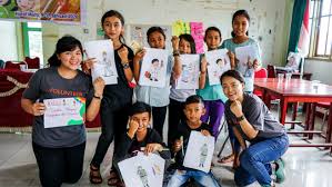 Kelas Ceria di Panti Asuhan